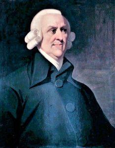 Retrato de Adam Smith